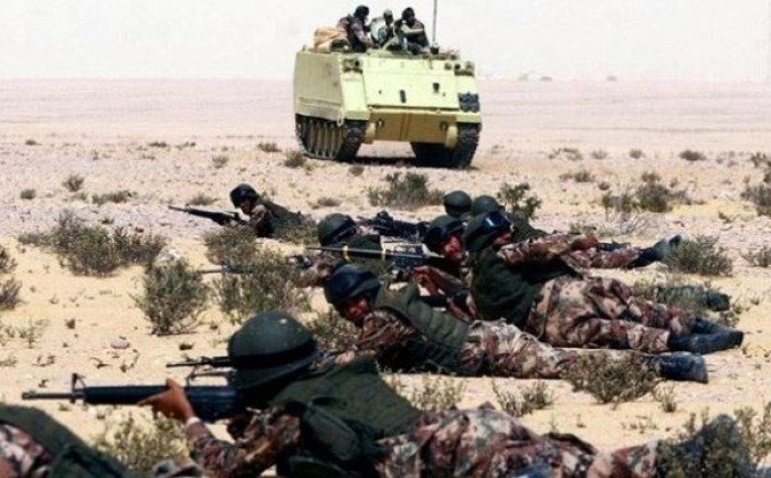 صورة لقوات الجيش المصري في سيناء أثناء عملية عسكرية سابقة
